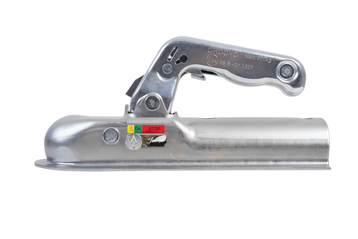 CHOOYO JD.00.53.005 Kugelkupplung für 800-kg-Anhänger mit 50-mm-Rohrzugstange