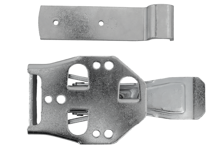 Seitenkupplung mit STEELPRESS ZB-04C+Z-01A-Verschluss für den kompletten Seitenverschluss des Anhängers