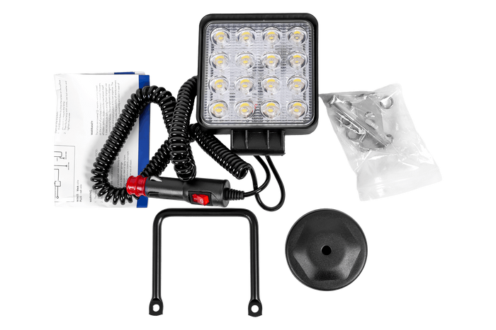 LED-Arbeitsscheinwerfer-Reflektor TT TECHNOLOGY TT.13208M 16xLED 3400lm mit Magnet