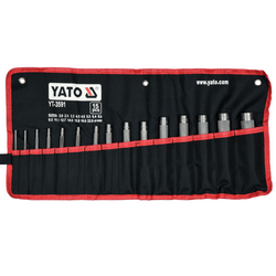 YATO YT-3591 Lederlocher 2-22mm 15 Stück.