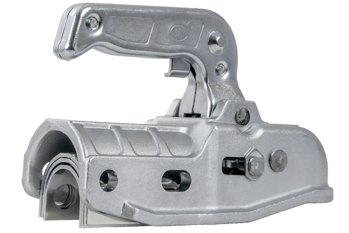 STEELPRESS BC-3000C-00-00+Z2 Kugelkopfkupplung für 3000kg Anhänger mit 35-50mm Rohrdeichsel, Gusseisen