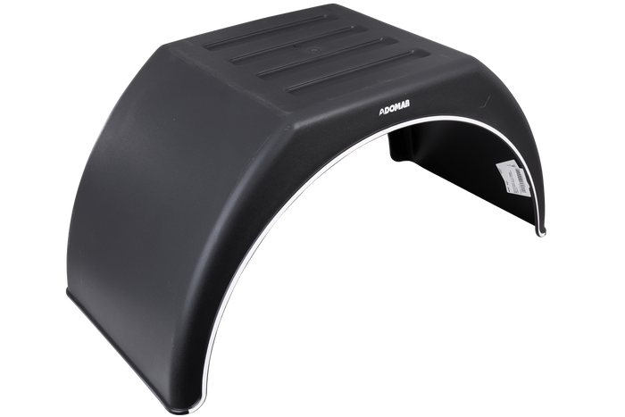 OUTLET Doppelkotflügel für Anhänger 14-16&quot; DOMAR DK3115 flacher Radlauf 915/450mm