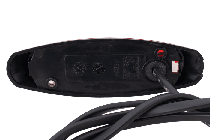 ASPÖCK FLEXIPOINT II Universal-Begrenzungsleuchte im schwarzen Gehäuse