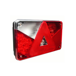 ASPÖCK MULTIPOINT V LED-Rücklicht, Bajonettanschluss 8-PIN, 7 Funktionen links