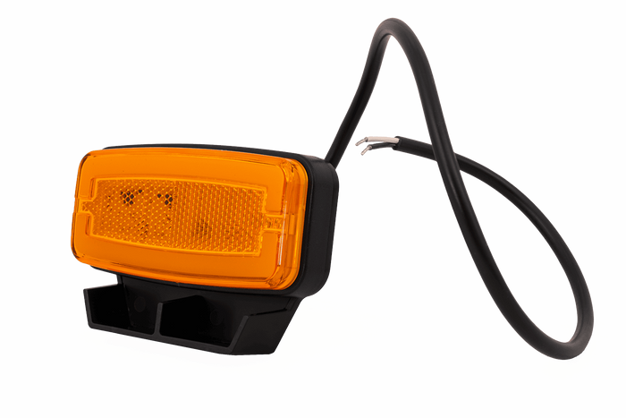 HORPOL LD 2765 LED-Umrissleuchte, orange, universell, mit Halterung