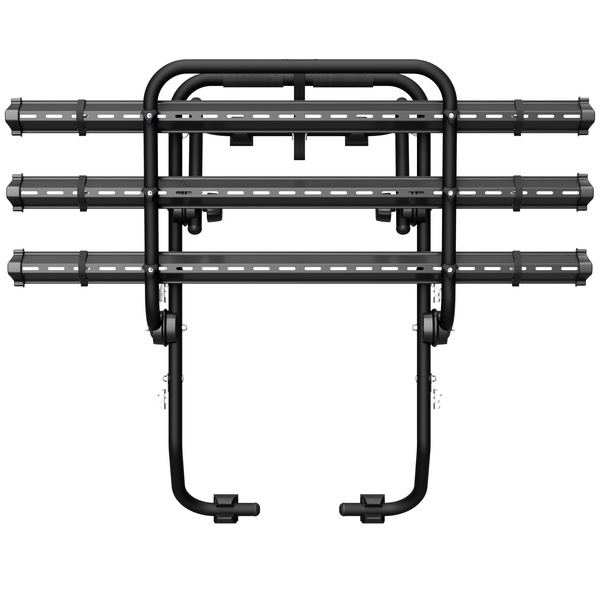 Padova 3 Stahl - Heckklappen-Fahrradträger für 3 Fahrräder (schwarz)