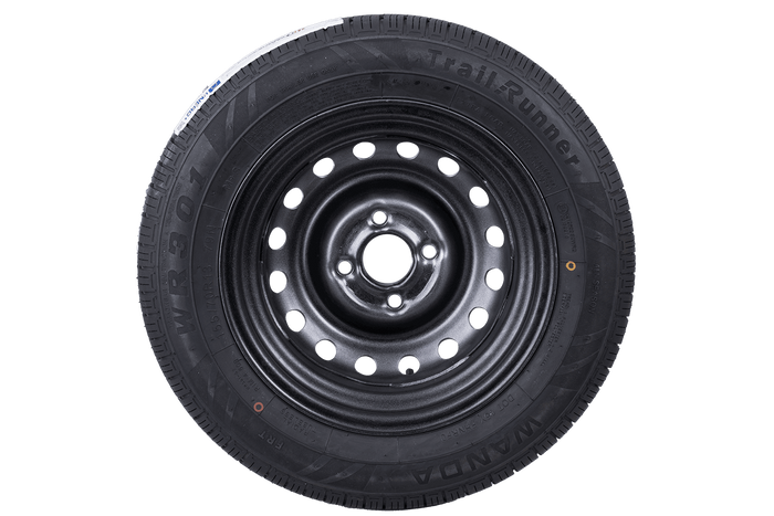 OUTLET Anhängerrad REIFEN WANDA 155/70 R13 79N FELGE TRAILER TOP 4Jx13&quot;H2 4x100 ET:30