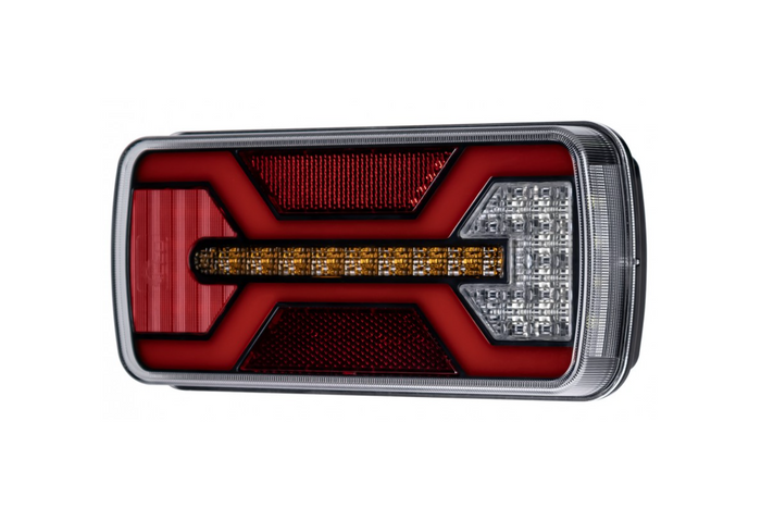 KAMAR X-SPIDER L2424 LED-Rücklicht mit 5 Funktionen, universell