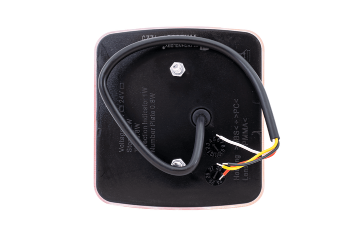 TT TECHNOLOGY TT.12006 LED-Rücklicht mit 4 Funktionen, universell