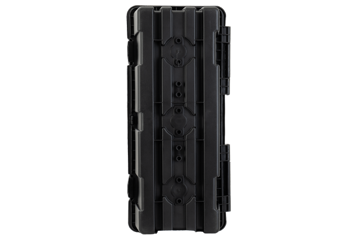 Feuerlöscherkasten 9kg DAKEN 82010 ADAMANT 671x310x247mm schwarz