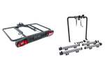 Inter Pack Re-Cargo Anhängerkupplungsplattform + Adapter für den Transport von 2 Fahrrädern