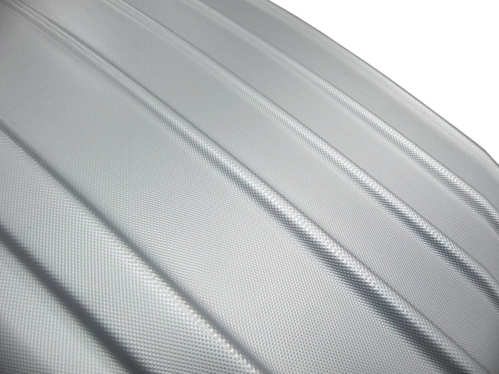 Inter Pack Stella 480 silberne Kevlar-Dachbox (Flexi Fit G2)