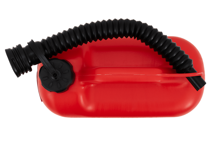 5L HERMON Kunststoffkanister mit Trichter, rot