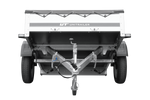 Leichter Anhänger 200x125 UNITRAILER GARDEN 201 KIPP mit grauer Plane