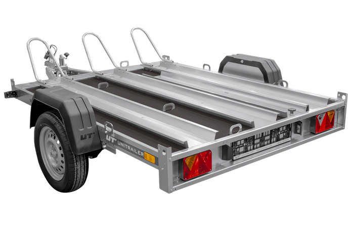 Motorradanhänger 220x155 UNITRAILER MOTO 3 Feder