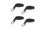 Set mit vier ProPlus 321285 Fahrradbefestigungsgurten, Länge 40 cm