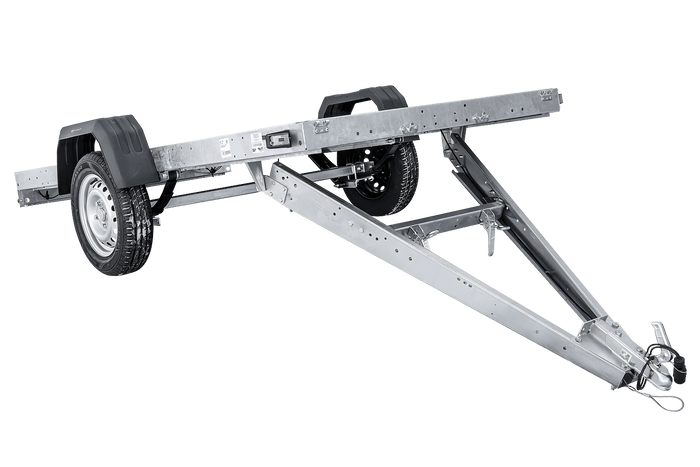 Autotransportanhänger auf Federn 264x125 UNITRAILER FORCE 264/R KIPP