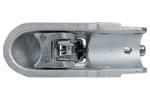 WINTERHOFF WW 30-K+Z Kugelkupplung für einen 3000 kg Anhänger mit 35-51 mm Rohrzugstange, Gusseisen