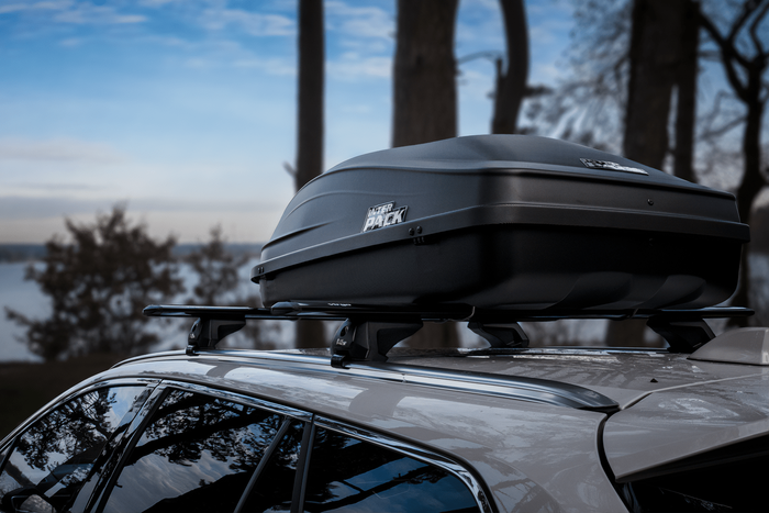 Inter Pack Stella 370 Dachbox, mattschwarz