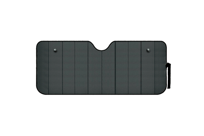 LAMPA Mattschwarze Fenstermatte Auto-Sonnenblende 72x145cm