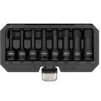 YATO YT-1066 Sechskant-Schlagschrauber-Steckschlüssel 6-19mm 8 Stück.