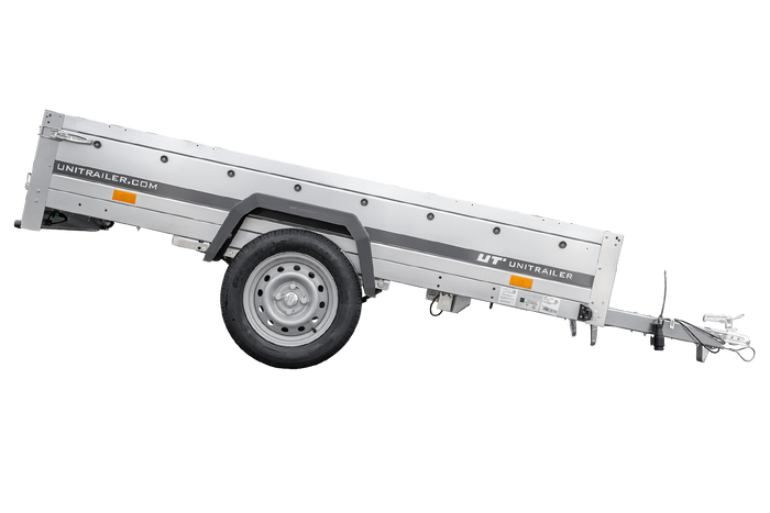 PKW-Anhänger mit Blattfedern 230x125 UNITRAILER GARDEN 230/R KIPP