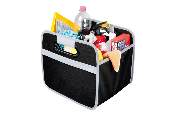 LAMPA Shop&amp;Store M Auto-Organizer, faltbarer Kofferraumkorb, 32 x 27 cm