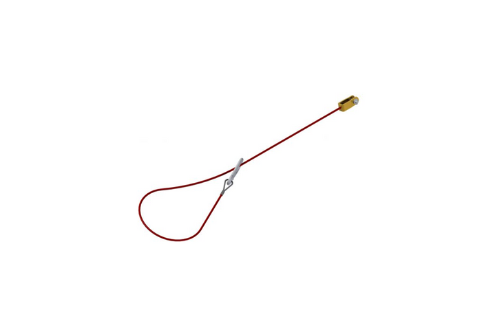 Notfall-Sicherheits-Abreißseil KNOTT Abreißseil mit Karabinerhaken 1055 mm