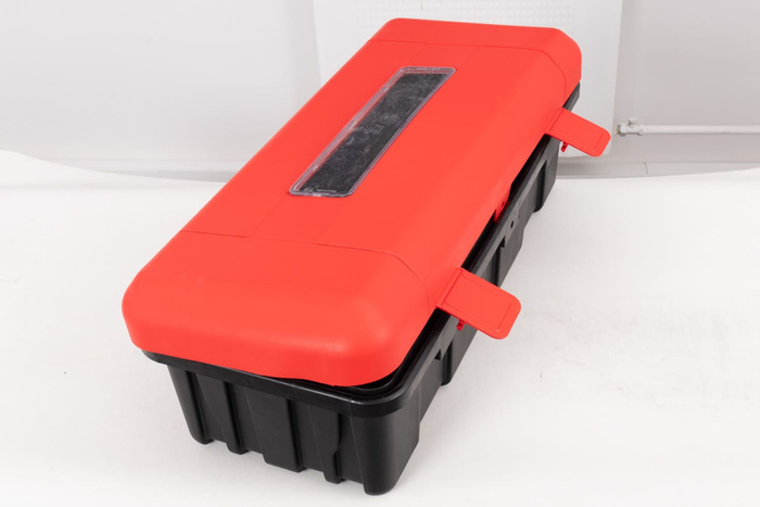 Feuerlöscherkasten 6/9 kg DAKEN 82130 REGON 715x335x240 mm rot