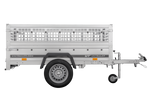 Leichter Anhänger 200x106 UNITRAILER GARDEN 200 KIPP mit Gitterwänden