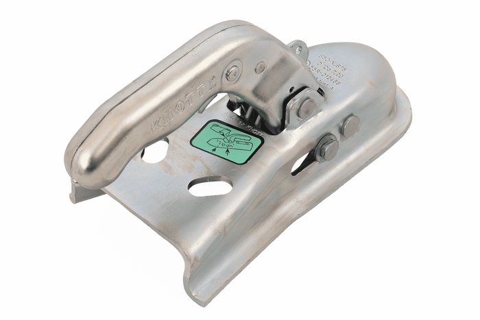 KNOTT 6E0071.001 Kugelkupplung für einen 750 kg Anhänger mit V-förmiger Deichsel