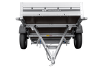 Anhänger mit Aluminiumseitenwänden 230x125 Unitrailer Garden 230 KIPP ALU