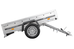 Einachsanhänger mit Blattfederung 200x125 UNITRAILER GARDEN 201/R KIPP