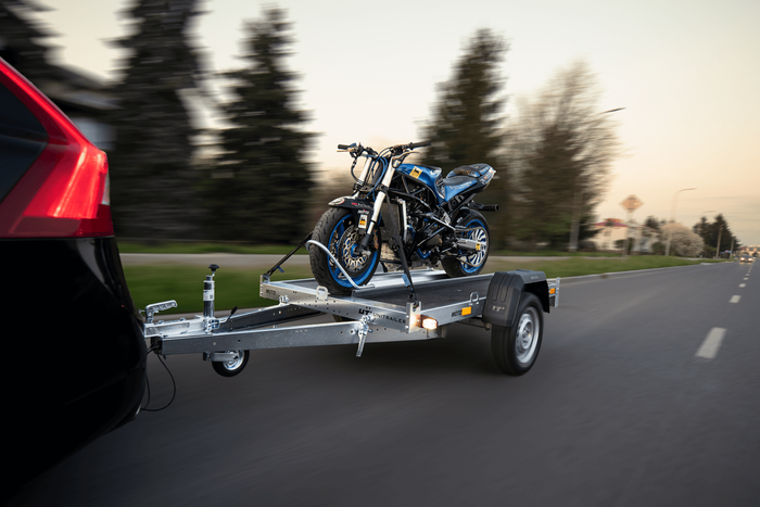Motorradanhänger 316x220 UNITRAILER MOTO 1 zul. Gesamtgewicht 750 kg