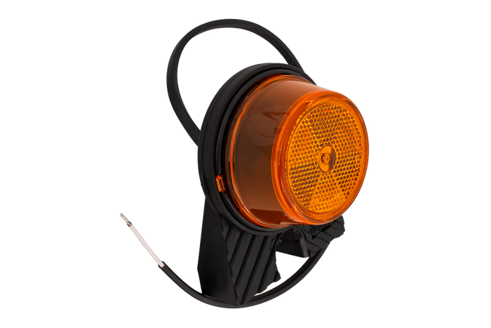 FRISTOM FT-059 LED-Markierungsleuchte, orange, mit Halterung