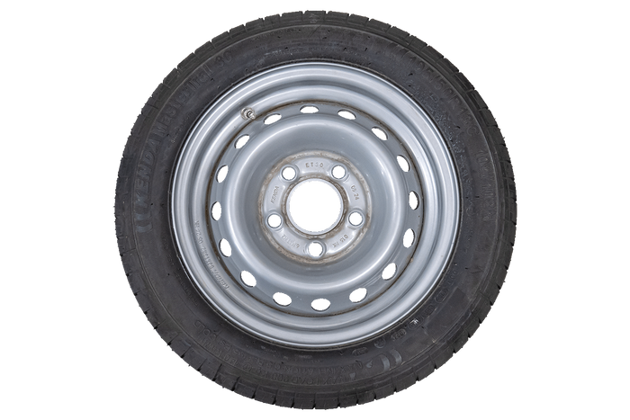 OUTLET Verstärktes Rad für Anhänger KENDA REIFEN 195/50 R13C 104/102N KENDA FELGE 6Jx13"H2 5x112 ET:30