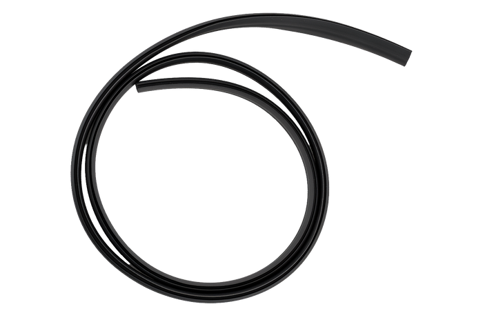 Gummiabdeckung/Dichtung (unten) für Aluminiumträger - G3 CL 127 cm