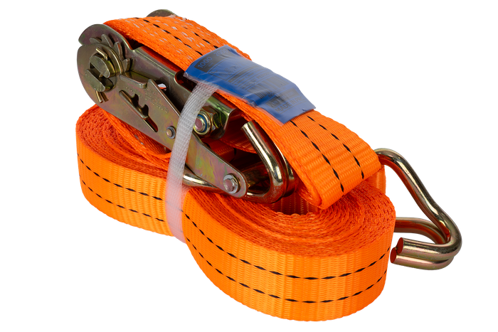 UNITRAILER 8 m/35 mm/2 t oranges Transportband mit Spanner
