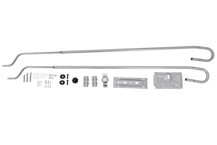 KNOTT Reserveradhalterung für Wohnwagen 1475-1850mm