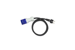 Adapter mit Schutzkontaktstecker und CEE-Buchse 16A ProPlus 373527DE, Kabellänge 150 cm
