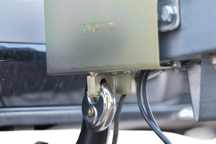 Diebstahlsicherung für Kugelkupplung von KNOTT