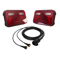 ASPÖCK MULTILED IV LED-Rückleuchten + ASPÖCK 5 m 13-PIN-Kabelbaum