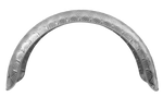 Anhänger Kotflügel 14-15" DOMAR D29122 Radlauf 770/200mm