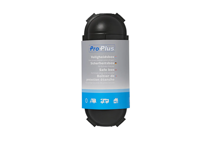 Wasserdichtes Gehäuse für Verlängerungskabel, ProPlus SAFE BOX Schutzbox für Schuko-Stecker