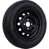 OUTLET Anhängerrad REIFEN LINGLONG 155/70 R13 75N FELGE UNITRAILER schwarz 4Jx13" 4x100 ET:30
