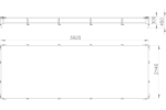 OUTLET BIS Aluminium-H-300-Seitenwände für CARPLATFORM 6021 und UNIPLAT 600/3 Anhänger