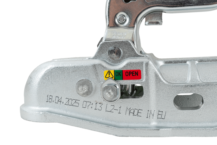 STEELPRESS BC-3000C-00-00 Kugelkopfkupplung für 3000kg Anhänger mit 50mm Rohrdeichsel, Gusseisen