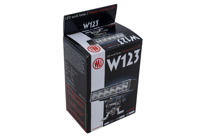 LED-Arbeitsscheinwerfer-Reflektor WAŚ W123 6xLED 1000lm