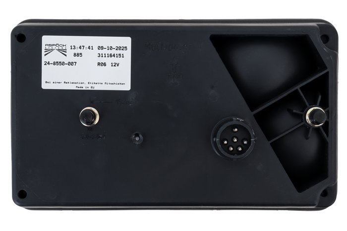 ASPÖCK Multipoint V Rückleuchte, 7 Funktionen, links