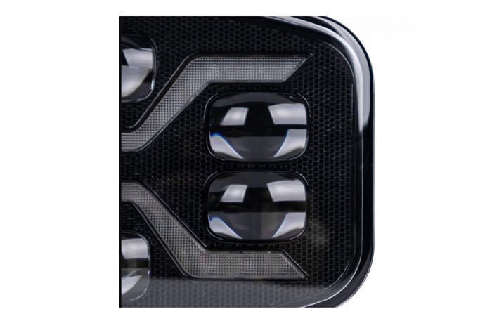 LED-Arbeitsscheinwerfer-Reflektor KAMAR X-SPIDER L3436 72xLED 1600lm